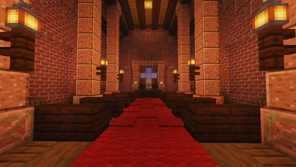 Kirchenschiff am Spawn